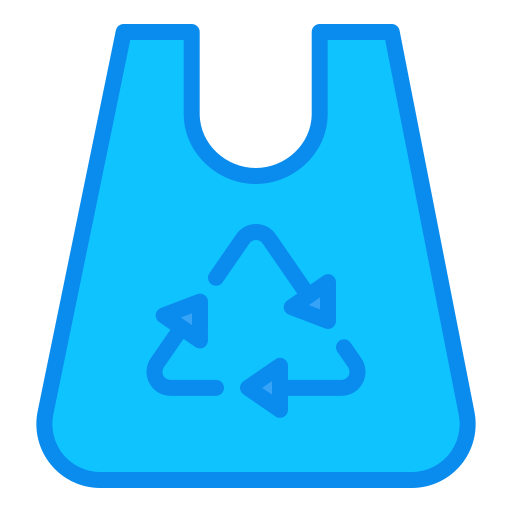 bolsa de reciclaje icono gratis