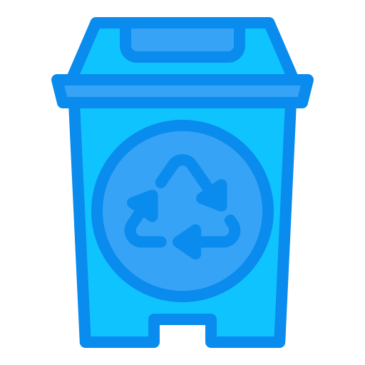 papelera de reciclaje icono gratis