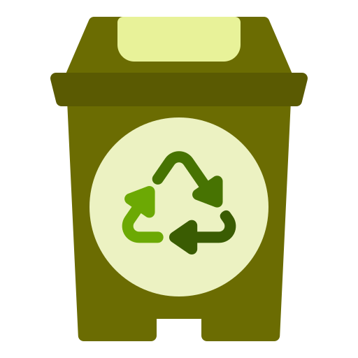 papelera de reciclaje icono gratis