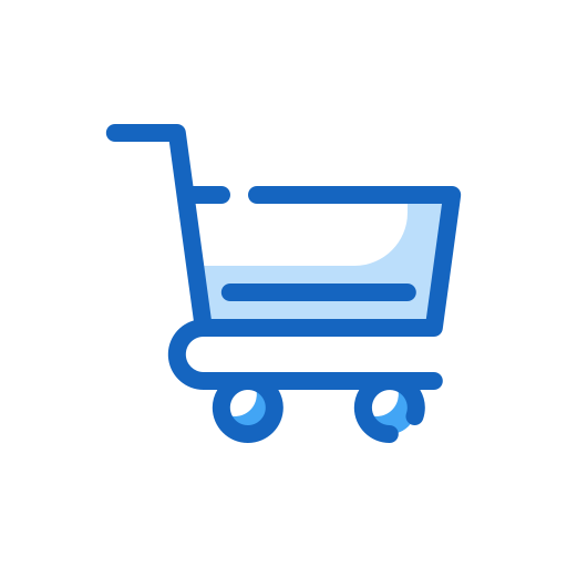 Shopping cart Generic Blue icon