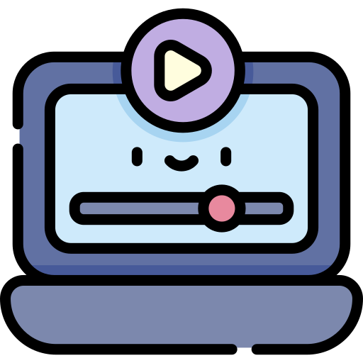 Audio Kawaii Lineal color icon