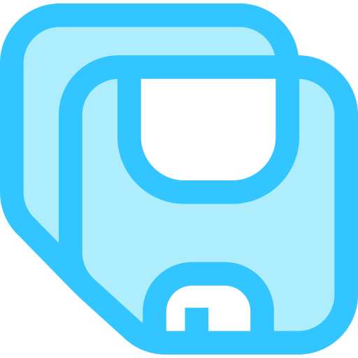 Copy Generic Blue icon