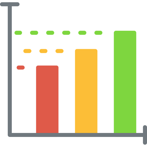 grafico icono gratis