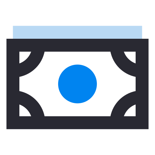 Cash free icon Cash free icon