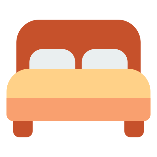 cama matrimonial icono gratis