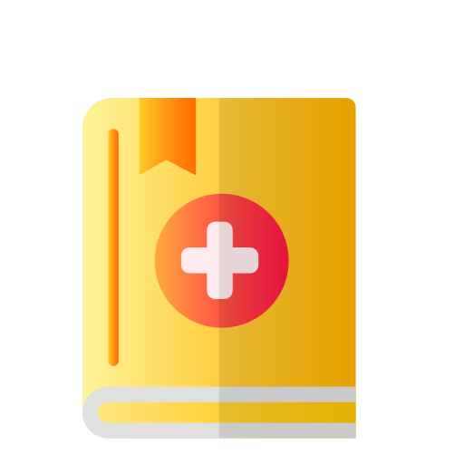 libro medico icono gratis
