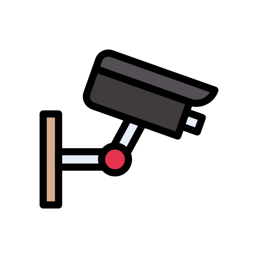 cámara de cctv icono gratis