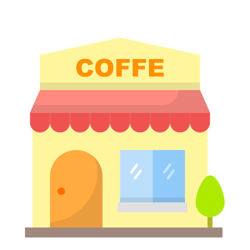 cafetería icono gratis