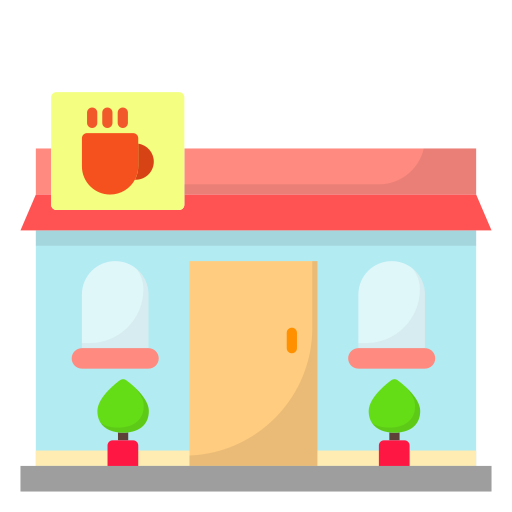 cafetería icono gratis