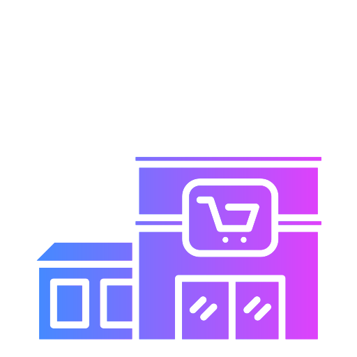 supermercados icono gratis