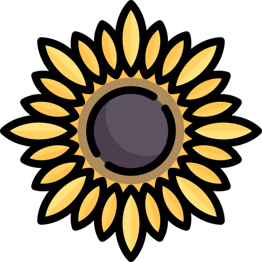 girasol icono gratis