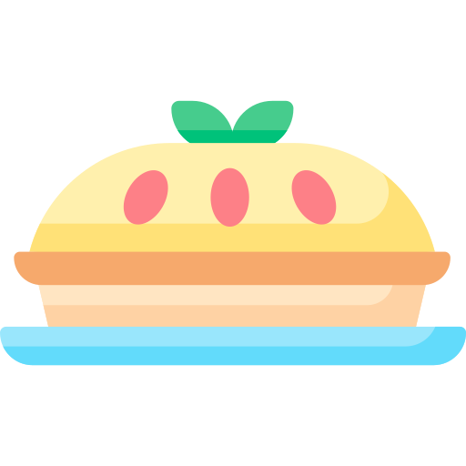 pie de manzana icono gratis