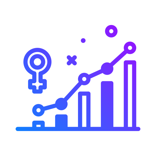 gráfico de barras icono gratis