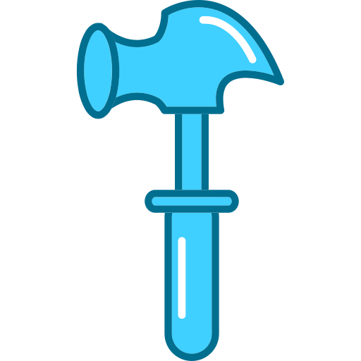 Hammer Generic Blue icon