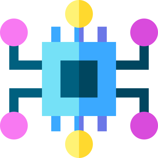 Microchip Basic Straight Flat icon