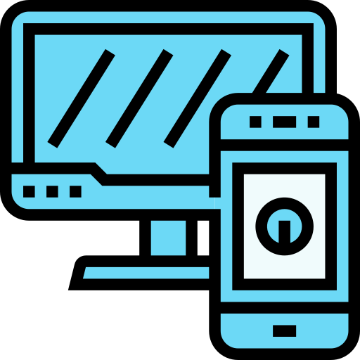 Smart tv free icon