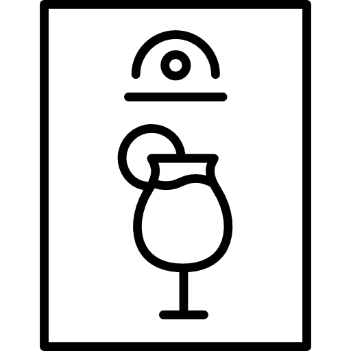 cóctel icono gratis