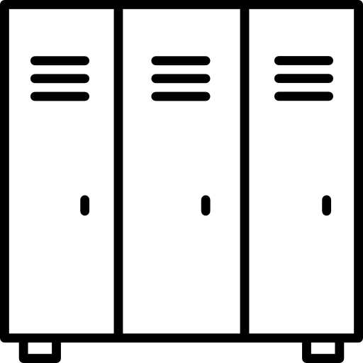 casilleros icono gratis