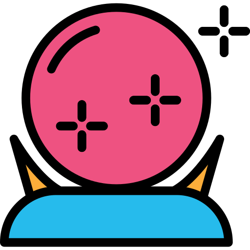 Crystal ball free icon Crystal ball free icon