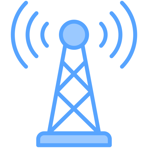 Antenna Generic Blue icon