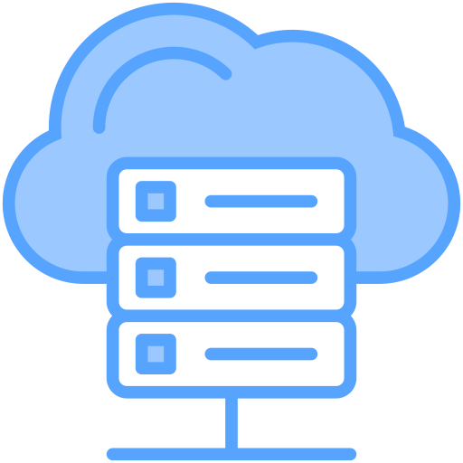 servidor en la nube icono gratis