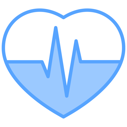 Heartbeat Generic Blue icon