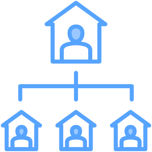 Organization structure - free icon