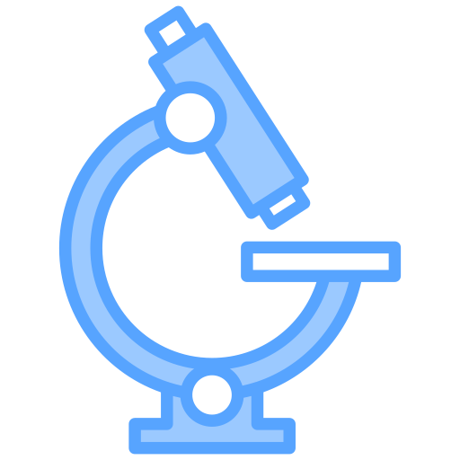 Microscope Generic Blue icon