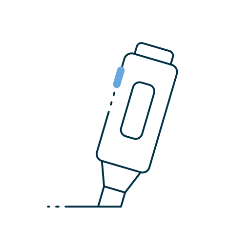 Highlighter free icon
