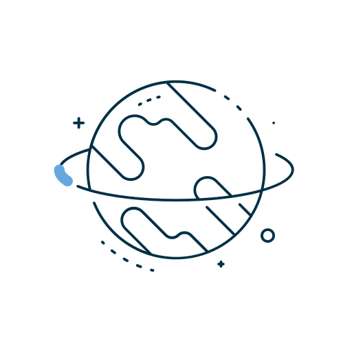 planeta icono gratis