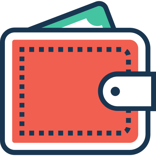cartera icono gratis