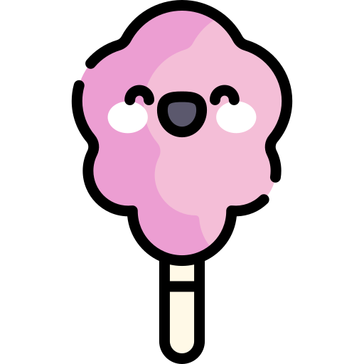 Cotton candy - Free food icons