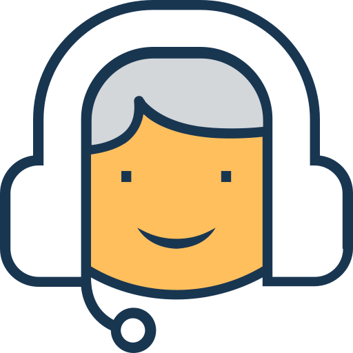 Customer support free icon