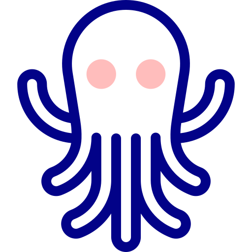 pulpo icono gratis