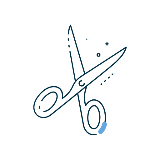 tijeras icono gratis