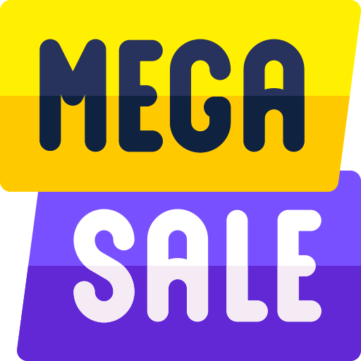 Mega sale free icon Mega sale free icon