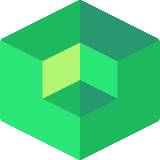 Cube Basic Rounded Flat icon