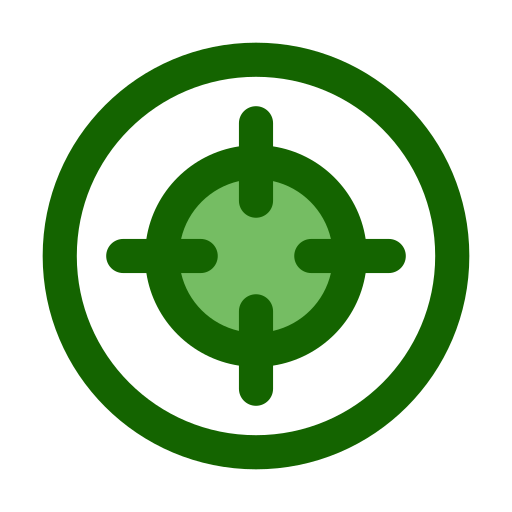 Target Generic Outline Color icon