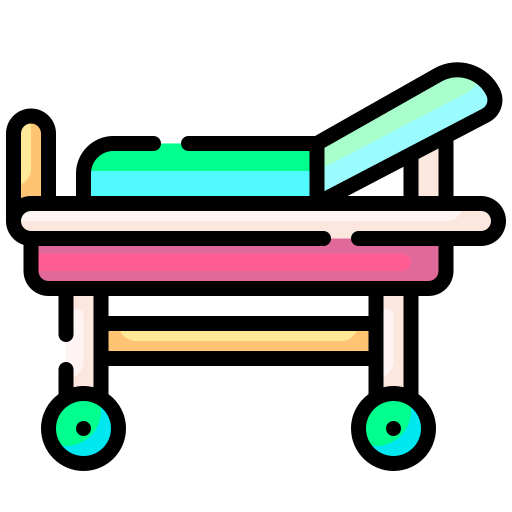 camilla médica icono gratis