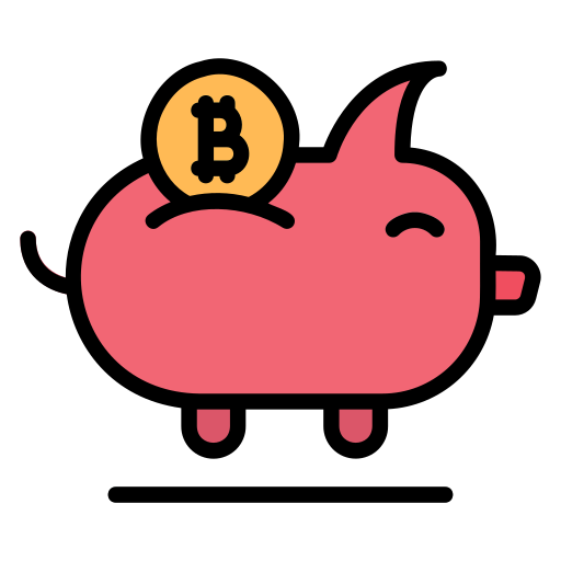 Piggy bank Generic Outline Color icon