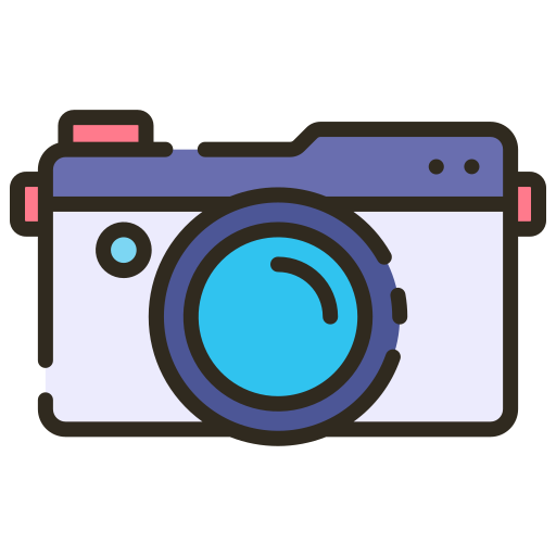 Photo camera Good Ware Lineal Color icon