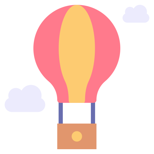 globo aerostático icono gratis