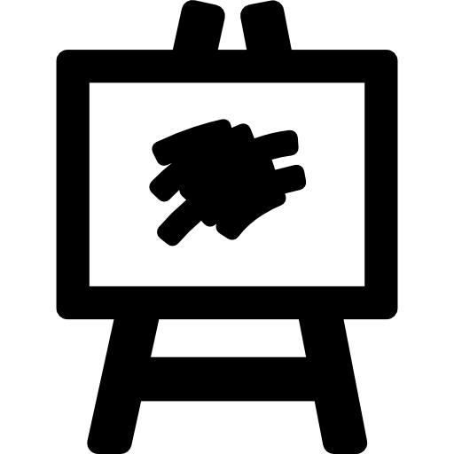 icono de tablero de dibujo icono gratis