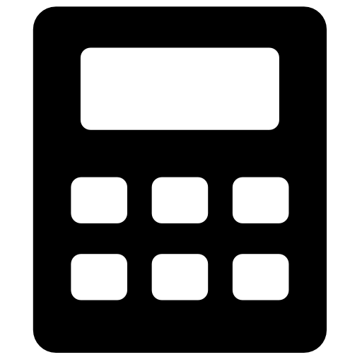 calculadora escolar icono gratis