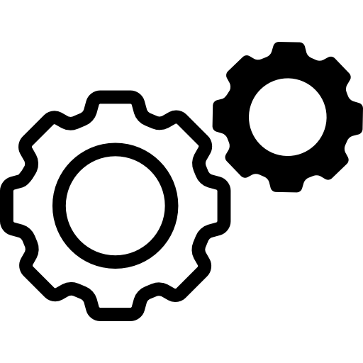 engranaje de configuración icono gratis