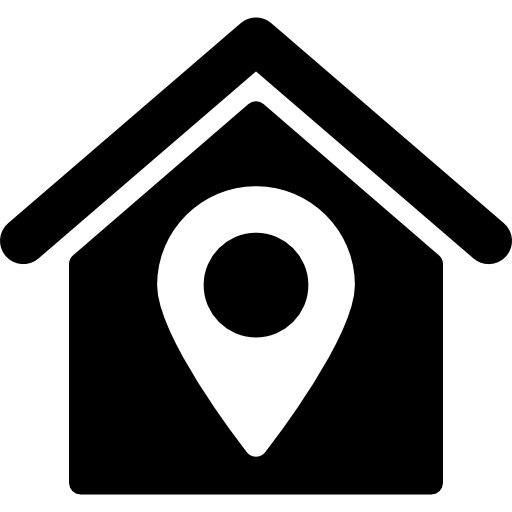 Home Map Location free icon
