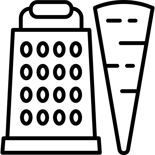 rallador icono gratis