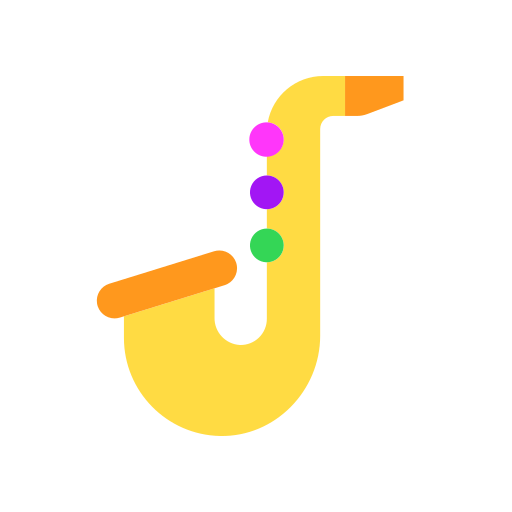 Saxophone - Free music icons