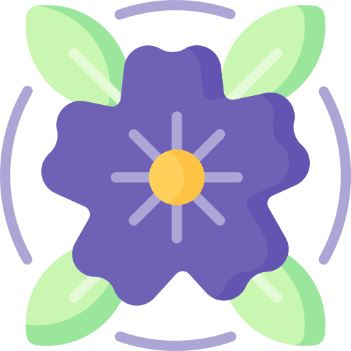 diseño floral icono gratis