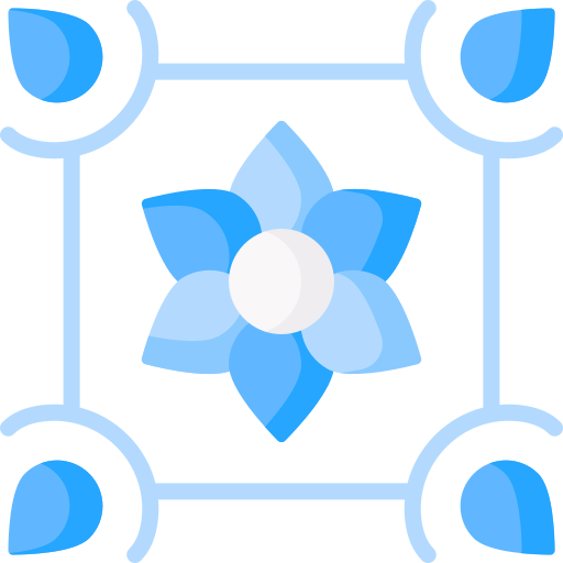 diseño floral icono gratis